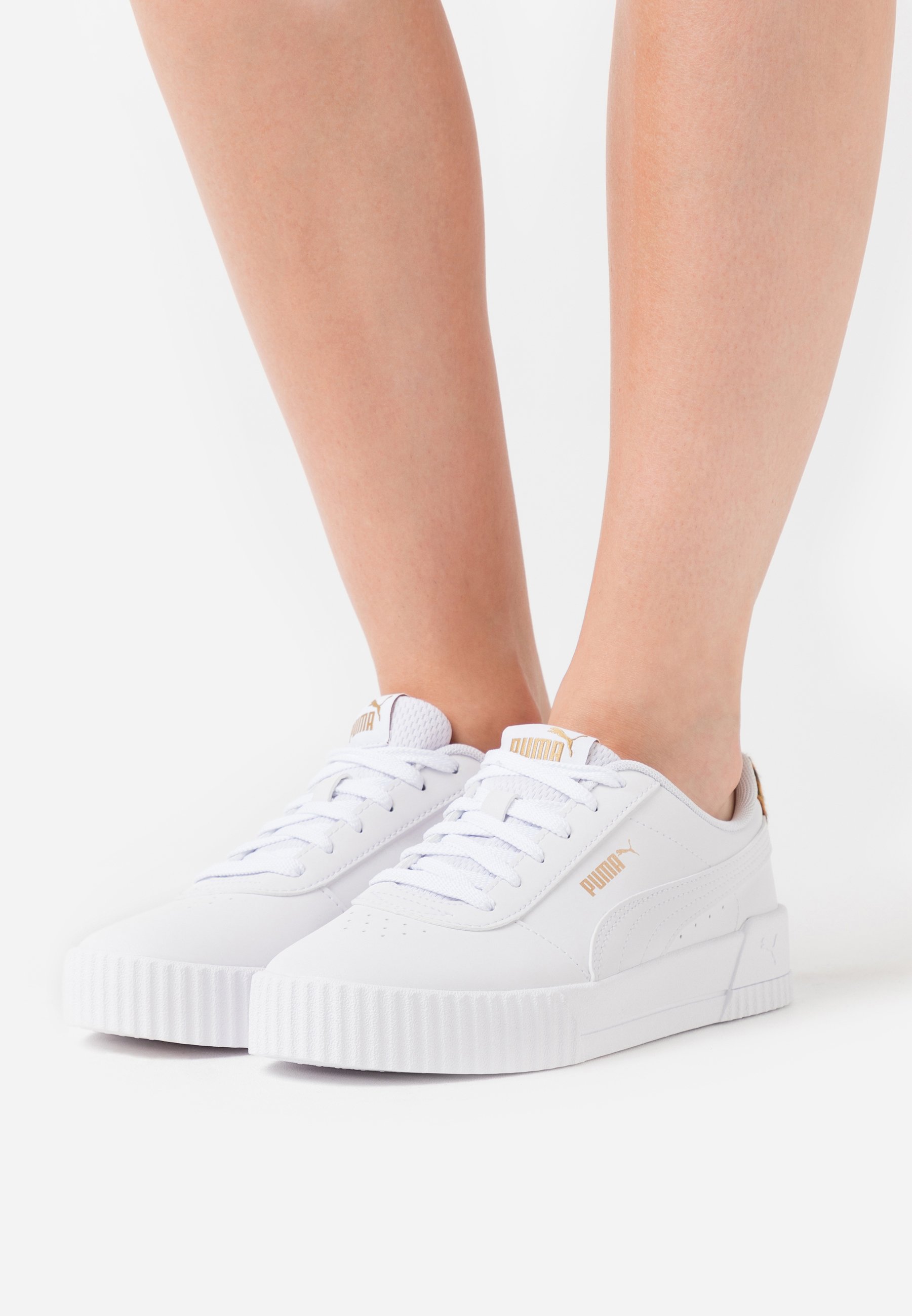 Puma CARINA LEO - Sneakers basse - white/bianco - Zalando.it