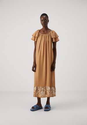 YASTEALA DRESS BEACH - Day dress - tannin