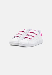 adidas Originals STAN SMITH COMFORT CLOSURE KIDS - Tenisice - footwear white/semi lucid fuchsia