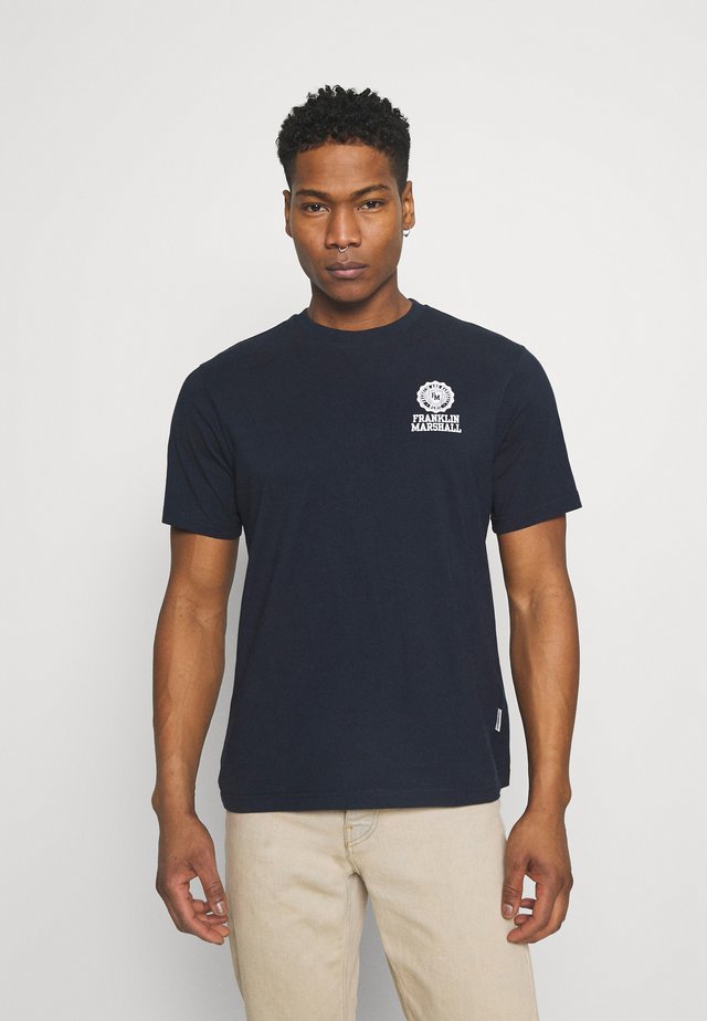 T-shirt print - navy