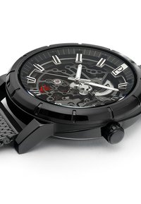 Pierre Lannier AUTOMATIC - Laikrodis - noir milanais