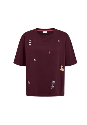 Nümph, NUTENIA BOXY T-SHIRT- GOTS - T-shirt imprimé - fig