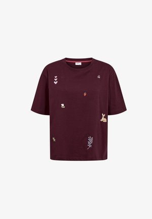 Nümph, NUTENIA BOXY T-SHIRT- GOTS - T-shirt imprimé - fig