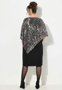 Ulla Popken SEQUINED - Cocktailjurk - black