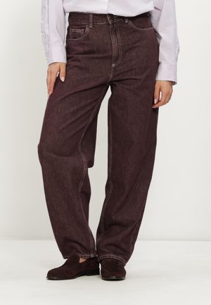 American Vintage, AMERICAN VINTAGE DAMES WIDE JEANS OSHOW. - Pernera ancha - raisin