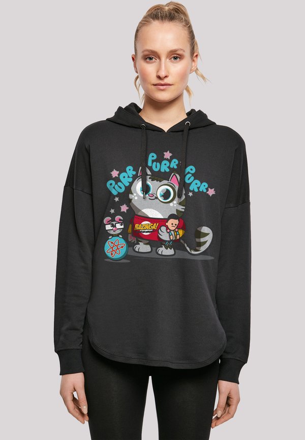 BIG BANG THEORY BAZINGA KITTY KATZE - Kapuzenpullover