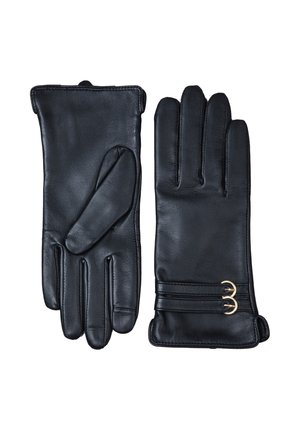 TWIN BUCKLE - Gloves - black