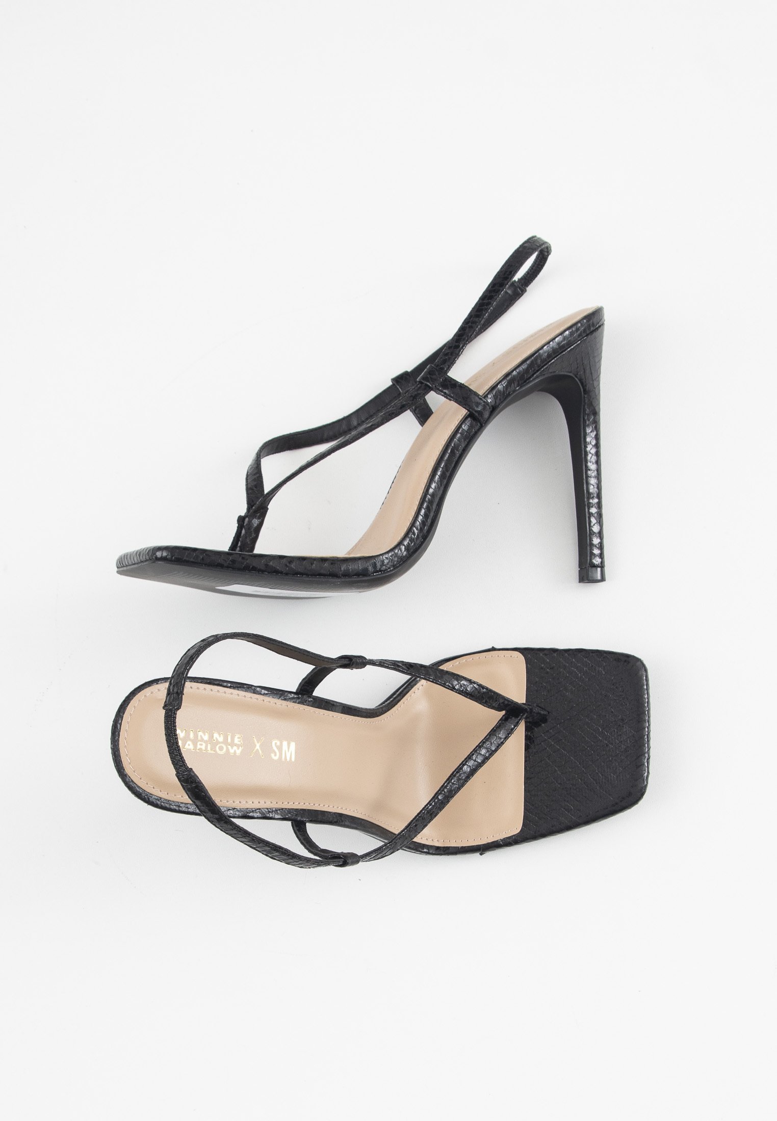 Steve Madden Sandalen met hoge hak - black/Zwart - Zalando.nl