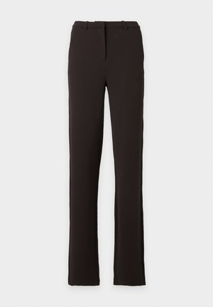 Vero Moda Tall, VMZAMIRA STRAIGHT PANT - Housut - chocolate torte
