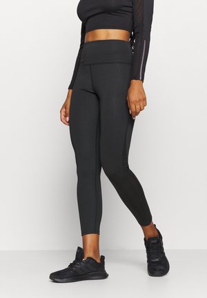 SIDE PANEL LEGGING - Medias - black