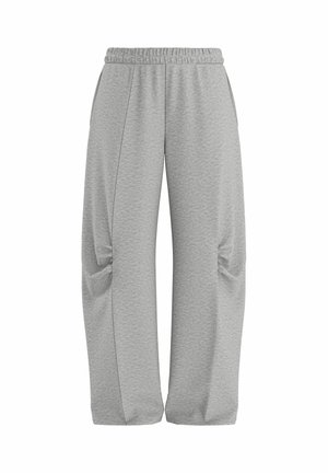HYPEDROP, SWEATPANTS HDILSE MW WIDE - Pantalon de survêtement - light grey melange