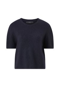 KURZÄRMELIGER - T-shirts basic - marineblau