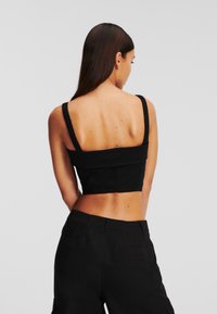 Karl Lagerfeld Jeans Pluus - black denim