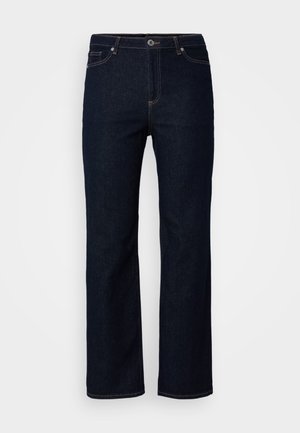 Vero Moda Curve VMTESSA WIDE JEANS CURVE - Vaqueros boyfriend - dark blue denim