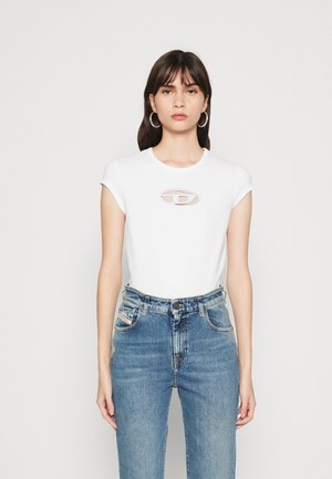 Diesel T-ANGIE - T-Shirt print - white