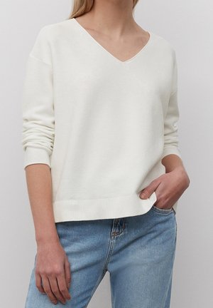 Strickpullover - white