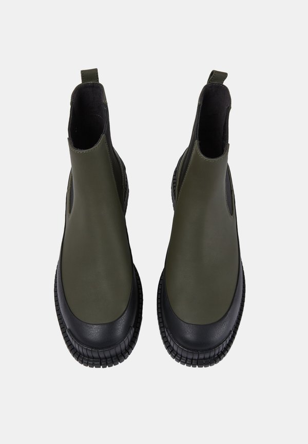 PIX - Ankle boots - dunkelgrün schwarz2