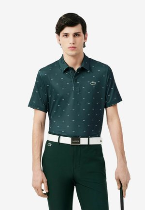 Lacoste, LACOSTE-POLO MC HOMME-DH4825-00 - Polo - vert blanc-te