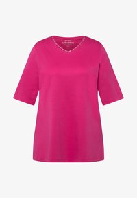 Ulla Popken T-Shirt basic - grass green/grün Ulla Popken T-Shirt basic - grass green/grün