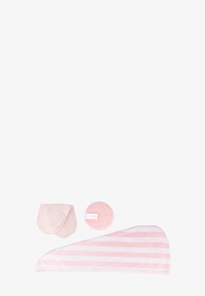 BRUSHWORKS CLEANSE & PAMPER SET - Skincare set - pink & white