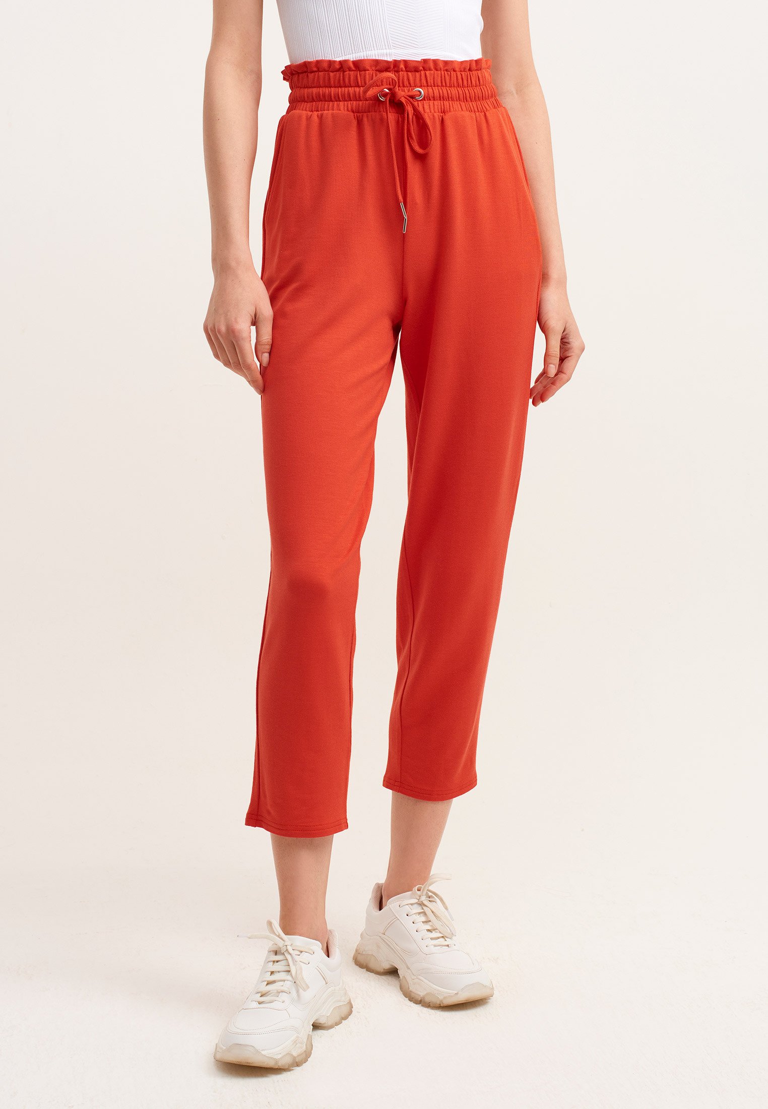Abbigliamento kHQi0 OXXO Pantaloni sportivi - yew/rosso Abbigliamento kHQi0 OXXO Pantaloni sportivi - yew/rosso