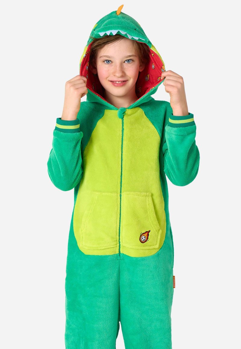 Pyjama Hiver Garçon 5-13 Ans Pyjama Gamer Garçon One Piece - Combinaison Polaire Gaming Avec Message Dos - 5 à 13 Ans Pyjama One Piece Gamer