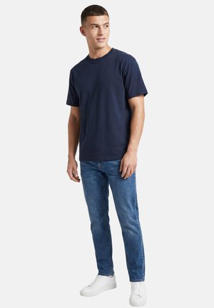 Jack & Jones, JACK & JONES 5PACK - T-Shirt basic - dunkelblau weiß