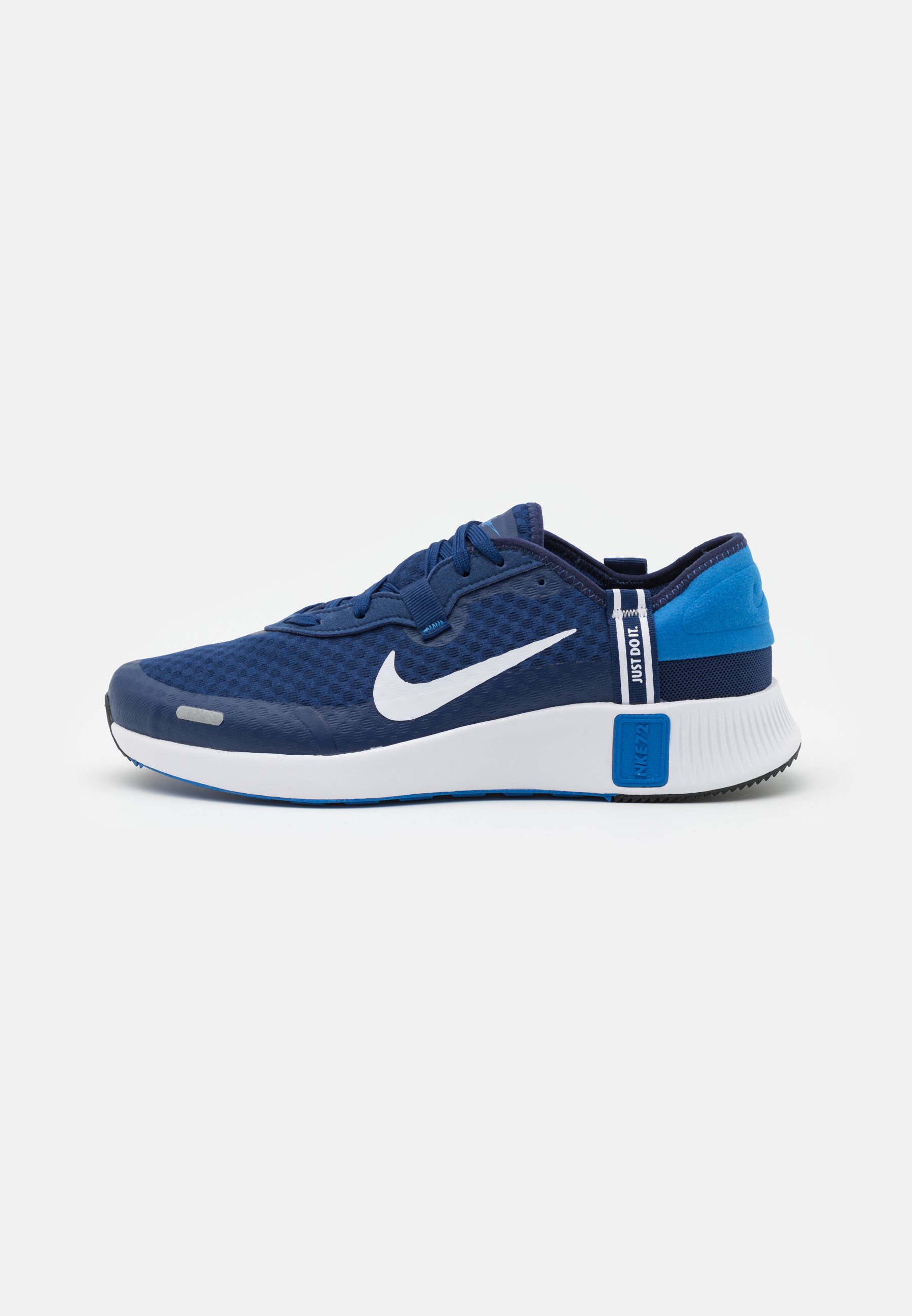 nike trainers black and blue