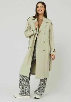 LONG - Trench - vert kaki