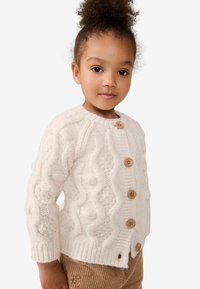 Next REGULAR FIT - Kardigan - ecru