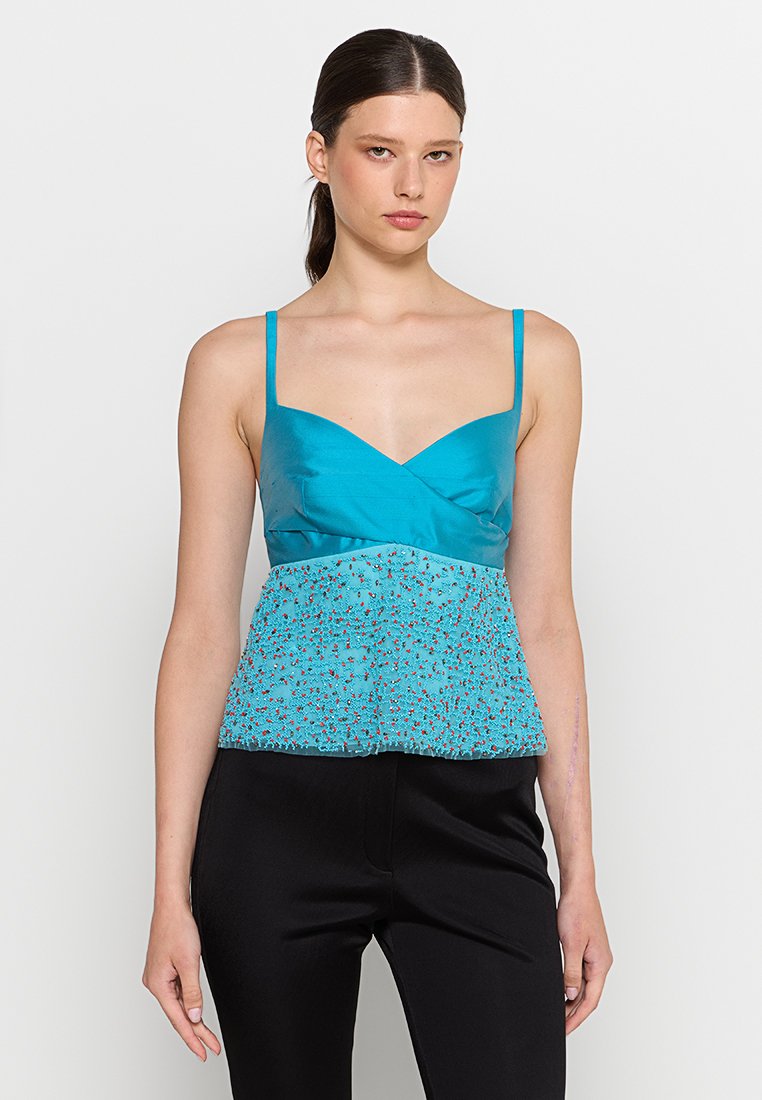 Emporio Armani Top turquoise Emporio Armani Top turquoise