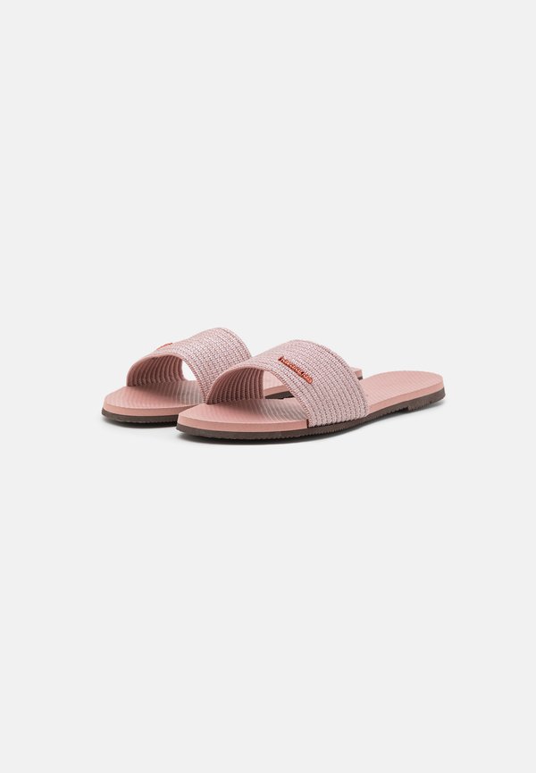 HAVAIANAS YOU MALTA METALLIC - Pool shoes - crocus rose3
