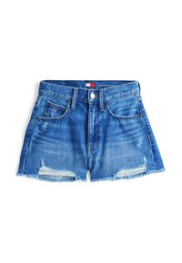 HOT PANT - Džinsa auduma šorti - denim dark