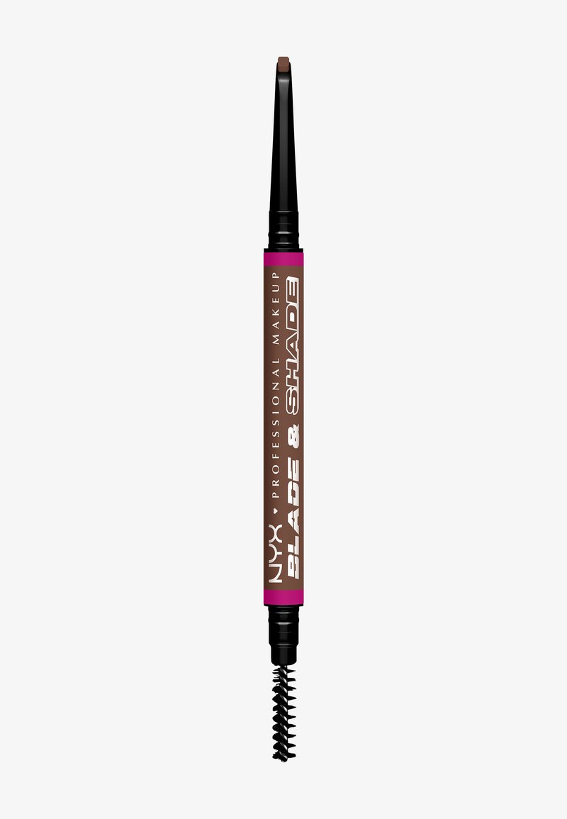 NYX Professional Makeup - BLADE & SHADE EYEBROW PENCIL - Crayon sourciles - chocolate, Agrandir