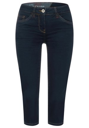 Denim shorts - dark-blue denim