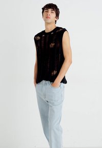 Only & Sons ONSFADE LOOSE ONE BOX - Jean large - light blue denim