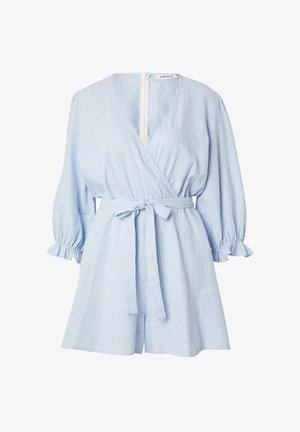 EDITED, Jumpsuit - weiß blau