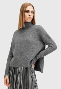 AllSaints SPARK 2-IN-1 - Vestito lungo - grey marl silver