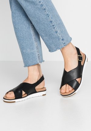 UGG Páskové sandály - black