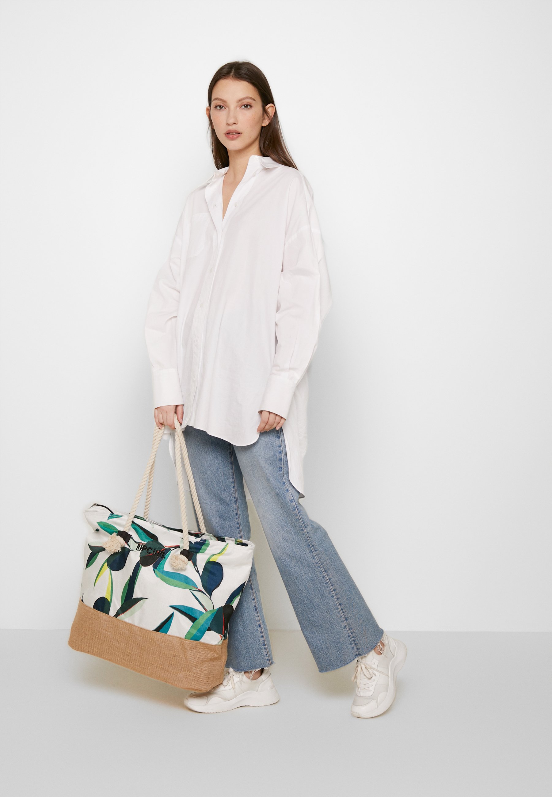 Rip Curl PALM BAY TOTE Shoppingveske white Zalando.no Rip Curl PALM BAY TOTE Shoppingveske white Zalando.no