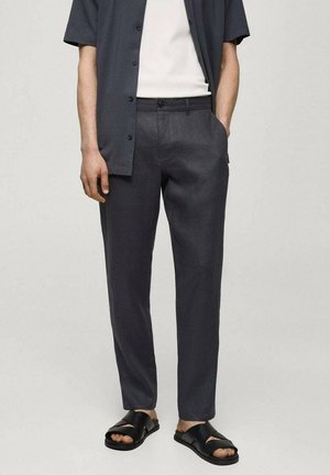 Mango Chinos - dark blue