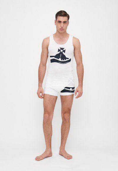 Vivienne Westwood SUNKEN ORB PRINTED - Spodné tričko - off white