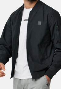 INDICODE JEANS Giubbotto Bomber - black