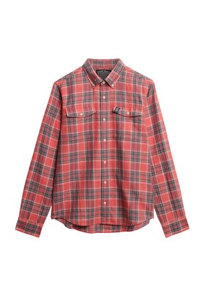 Superdry THE MERCHANT STORE CHECK - Overhemd - red check