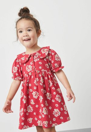 SHORT SLEEVE TEA STANDARD - Vestido ligero - red