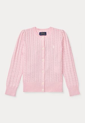 Polo Ralph Lauren, MINI CABLE COTTON CARDIGAN - Cardigan - hint of pink