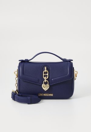 Love Moschino CHAIN DETAIL - Borsa a mano - blue
