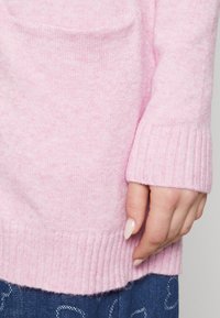 VILA VIRIL OPEN NOOS - Cardigan - pastel lavender light melange
