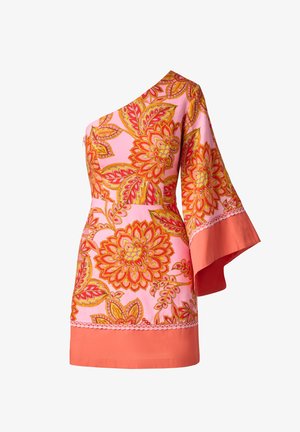 Adrianna Papell, PRINTED SHORT DRESS - Denní šaty - pink multi