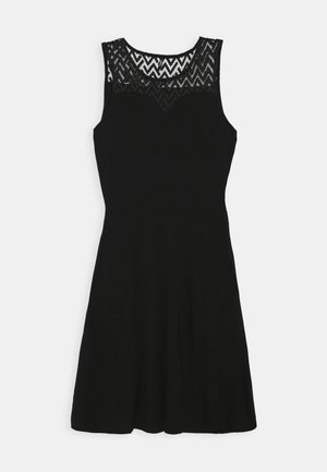 ONLNEW NICOLE LIFE DRESS - Žerzejové šaty - black